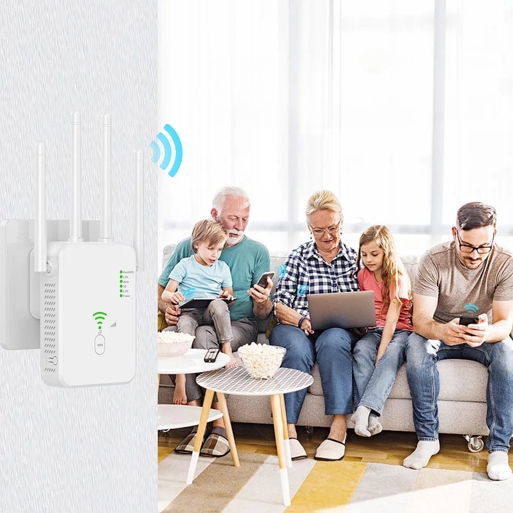 High Tech France™ Amplificateur WiFi puissant - 2.4G/5G