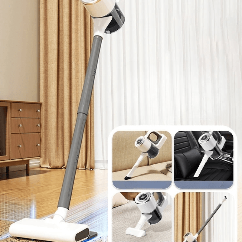 High Tech France™ Aspirateur balai sans fil puissant
