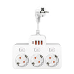 Bloc multiprise 3 prises avec interrupteur individuel - Vignette | High Tech France