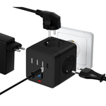 Bloc multiprise 3 prises avec interrupteur - Vignette | High Tech France