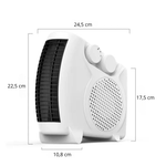 Chauffage soufflant électrique intelligent - Vignette | High Tech France