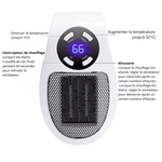 Chauffage soufflant électrique mural - Vignette | High Tech France