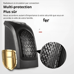 Chauffage soufflant électrique murale silencieux - Vignette | High Tech France