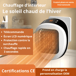 Chauffage soufflant électrique silencieux - Vignette | High Tech France