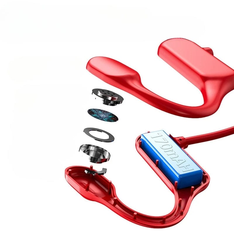 High Tech France™ Écouteur bluetooth conduction osseuse