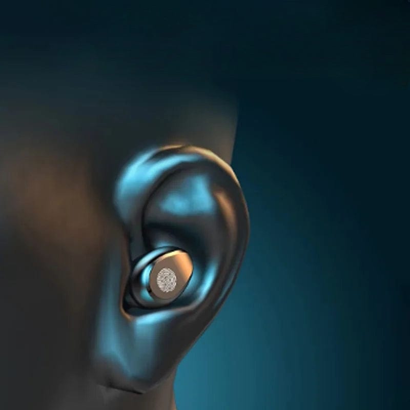 High Tech France™ Écouteur sans fil bluetooth noir