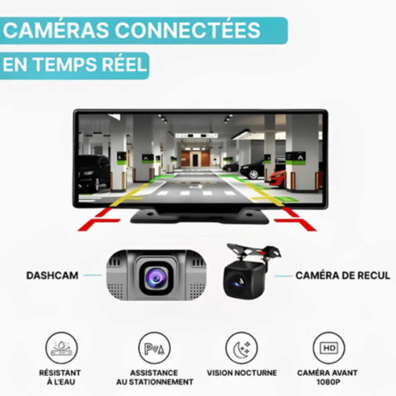 High Tech France™ Écran CarPlay pour voiture