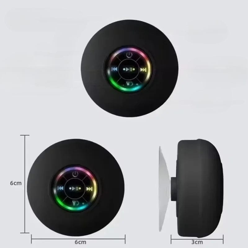 High Tech France™ Enceinte bluetooth ventouse