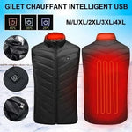 Gilet chauffant électrique - Vignette | High Tech France