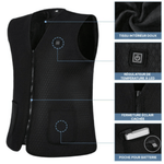 Gilet chauffant USB - Vignette | High Tech France
