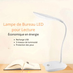 Lampe de bureau sans fil rechargeable - Vignette | High Tech France