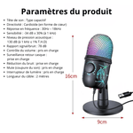 Microphone USB gaming - Vignette | High Tech France