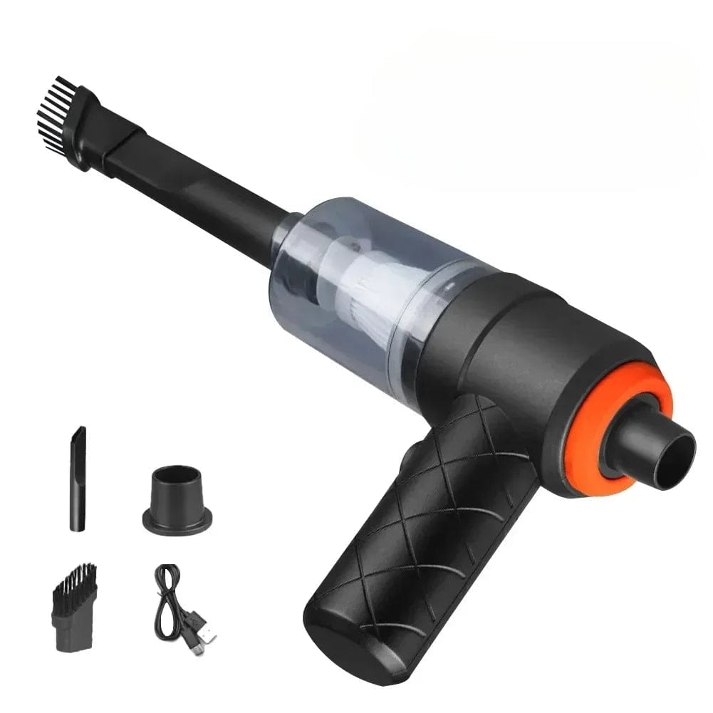 High Tech France™ Mini aspirateur sans fil puissant