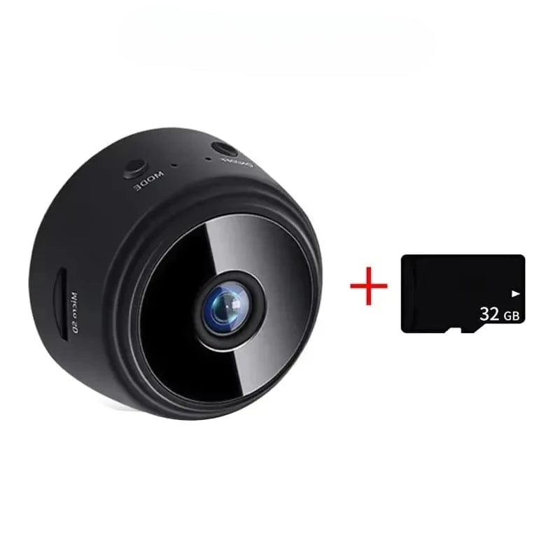 High Tech France™ Mini caméra de surveillance avec enregistrement
