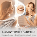 Miroir LED maquillage X10 - Vignette | High Tech France