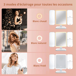 Miroir lumineux maquillage - Vignette | High Tech France