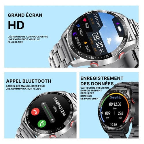 High Tech France™ Montre connectée intelligente