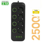 Multiprise 4 prises avec interrupteur - Vignette | High Tech France