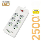 Multiprise 6 prises - Vignette | High Tech France