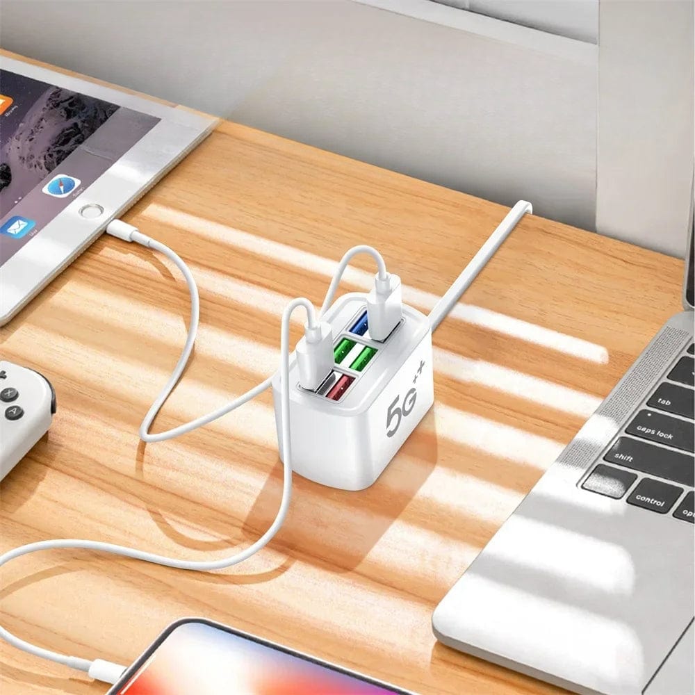 High Tech France™ Multiprise avec USB charge rapide