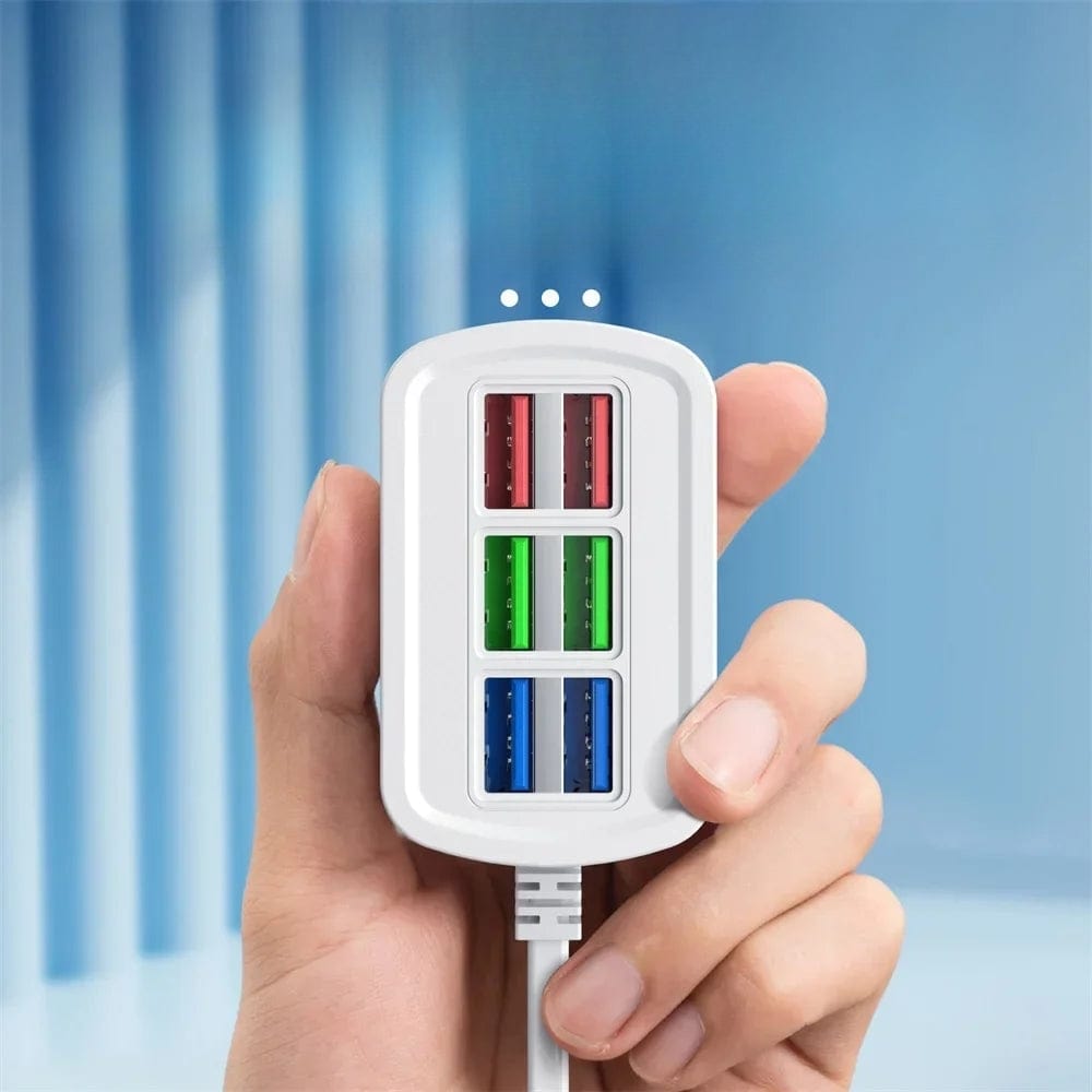 High Tech France™ Multiprise avec USB charge rapide