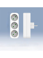 Multiprise murale 3 prises - Vignette | High Tech France