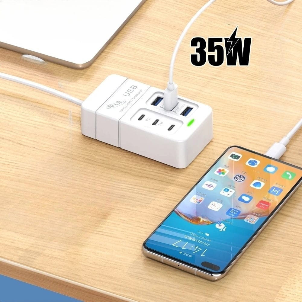 High Tech France™ Multiprise USB type C