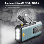 Radio portable de survie - Vignette | High Tech France