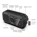 Radio portable solaire - Vignette | High Tech France