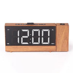Radio réveil projecteur bois - Vignette | High Tech France