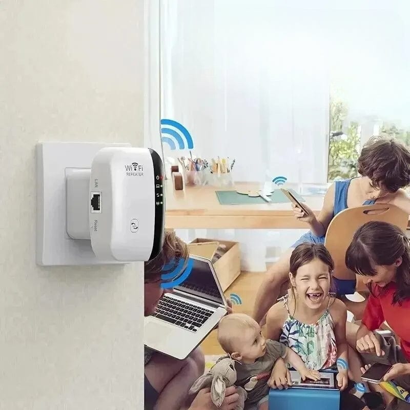 High Tech France™ Répéteur Amplificateur WiFi puissant