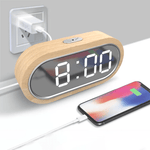 Réveil bois LED - Vignette | High Tech France