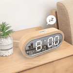 Réveil bois LED - Vignette | High Tech France