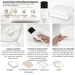 Surmatelas chauffant 150x80 cm - Vignette | High Tech France
