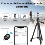 Trépied téléphone bluetooth - Vignette | High Tech France