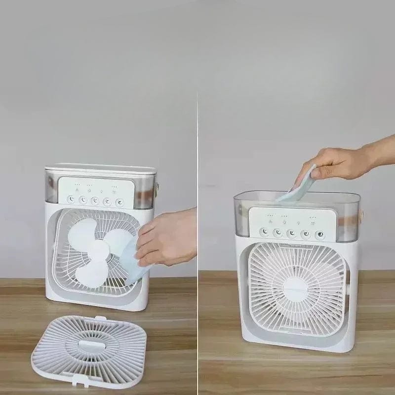 High Tech France™ Ventilateur climatiseur portable