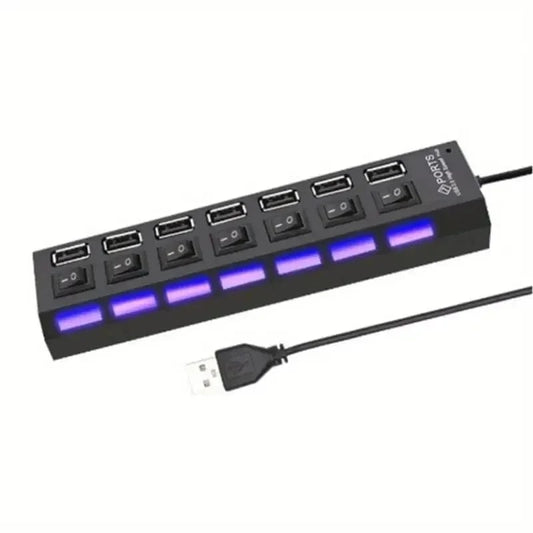 High Tech France 7 Ports 1 7 port usb hub