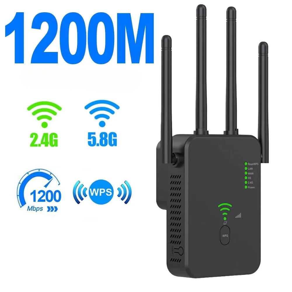 High Tech France™ Amplificateur WiFi puissant - 2.4G/5G