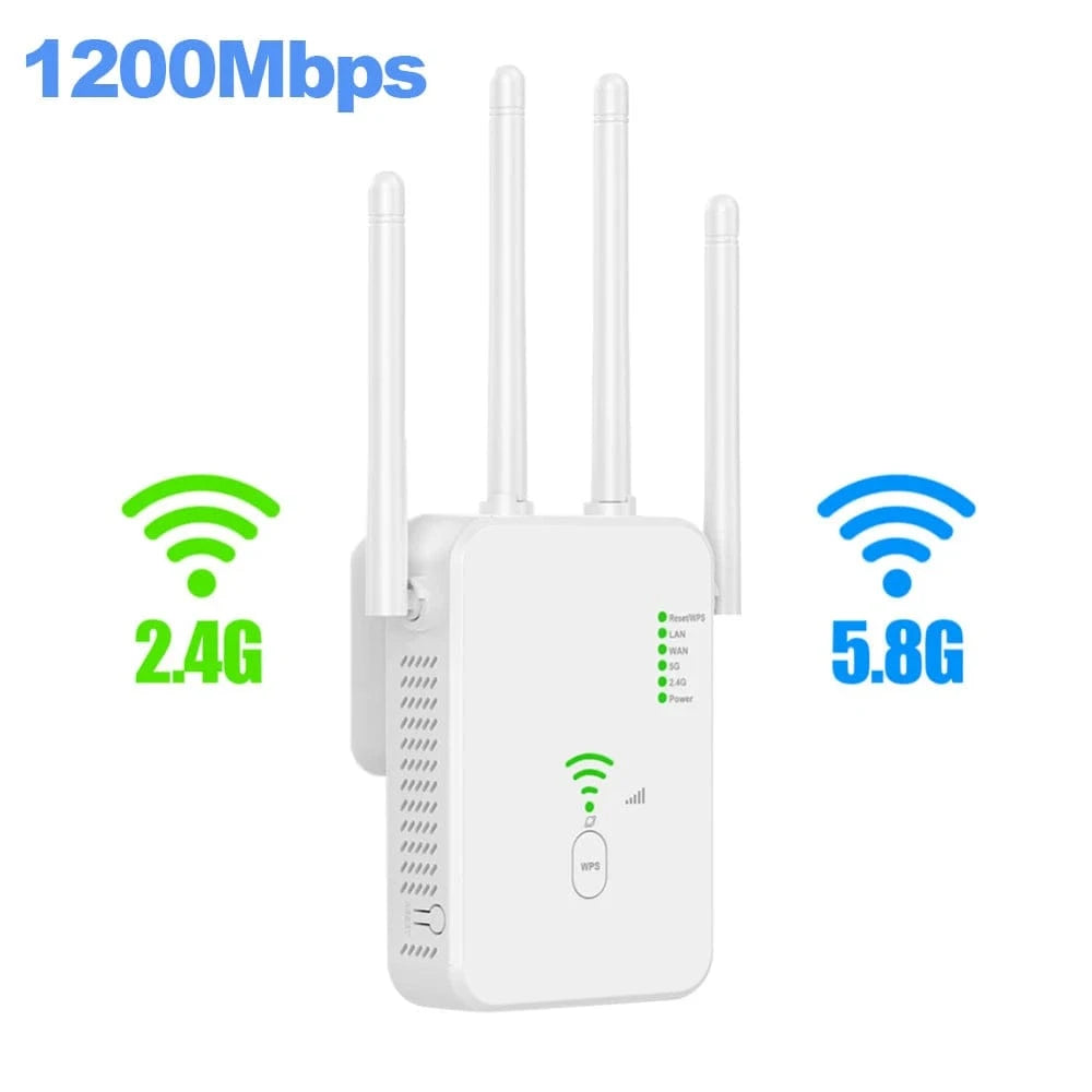 High Tech France™ Amplificateur WiFi puissant - 2.4G/5G