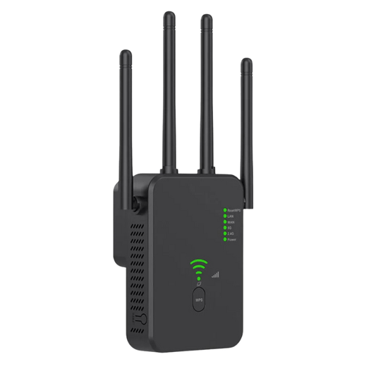 High Tech France™ Noir / 2.4G Amplificateur WiFi puissant - 2.4G/5G