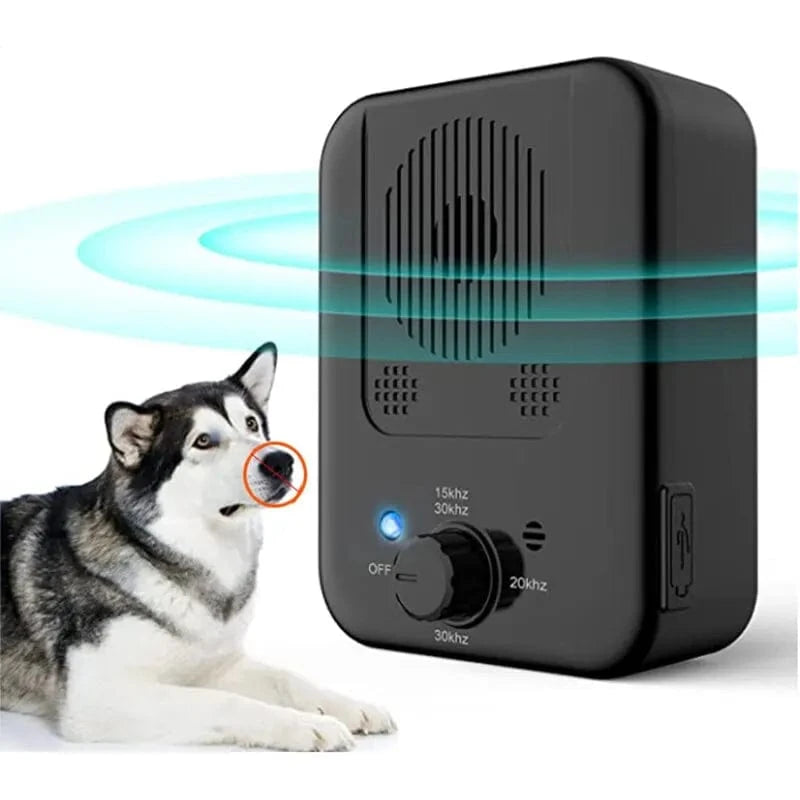 High Tech France™ Anti-aboiement à ultrasons pour chien