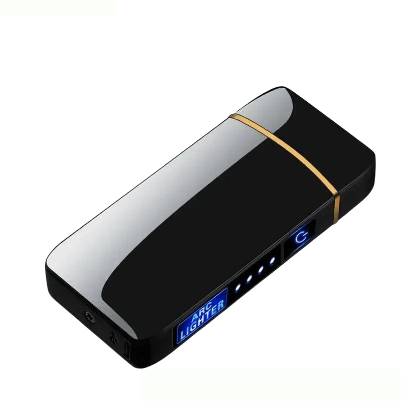 High Tech France Noir Briquet électrique rechargeable