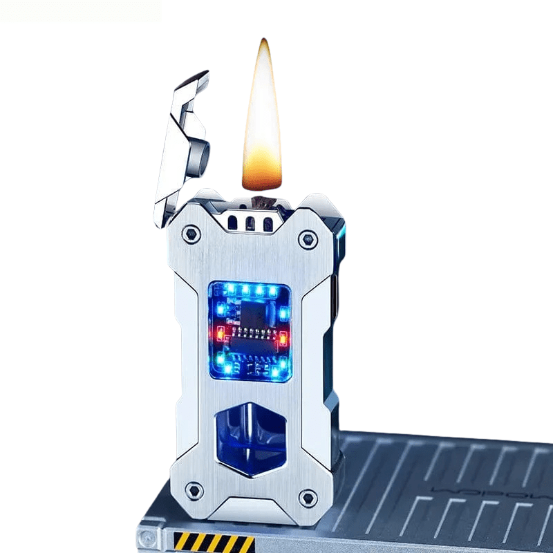 High Tech France Argent Briquet électrique USB