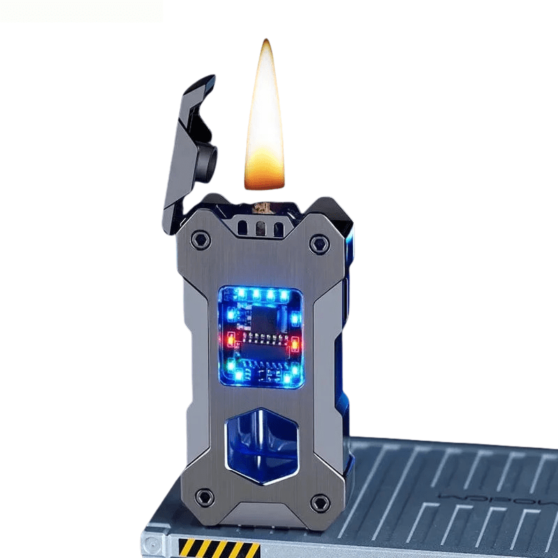 High Tech France Gris Briquet électrique USB