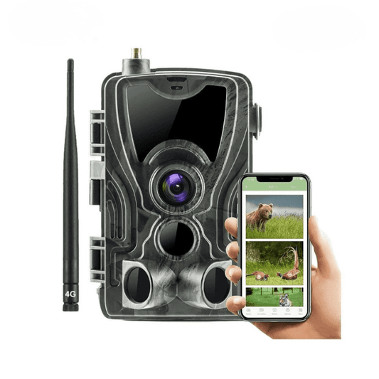 High Tech France Caméra de chasse 4G+ avec écran