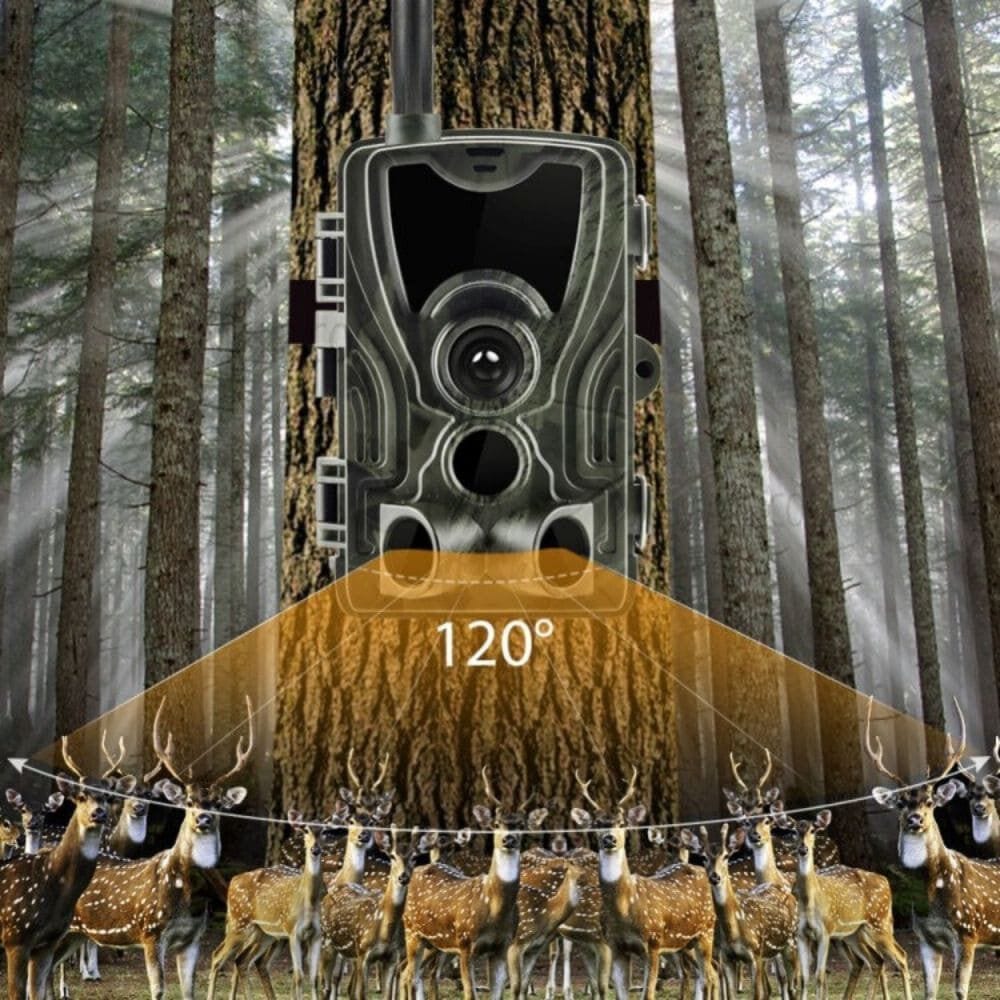 High Tech France Caméra De Chasse 4G+ Avec Écran - Nature & Chasse®