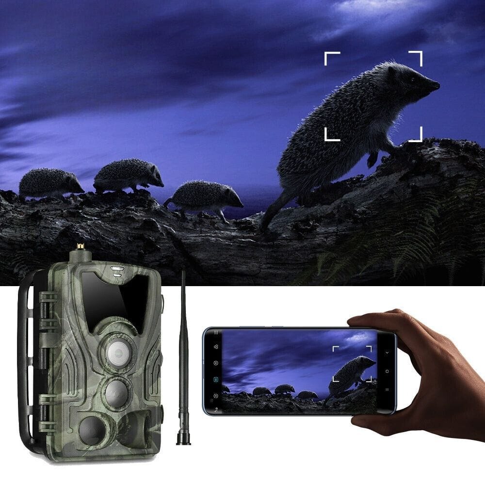 High Tech France Caméra De Chasse 4G+ Avec Écran - Nature & Chasse®