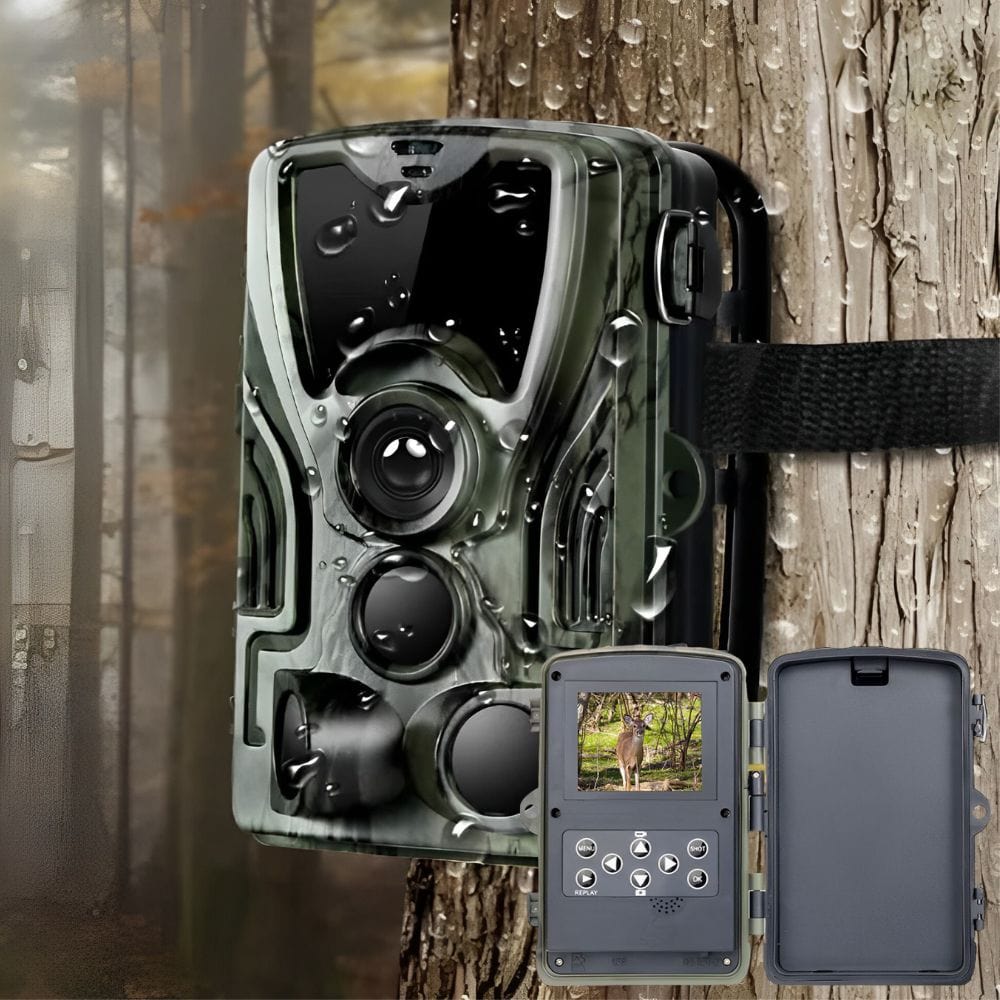 High Tech France Coffret 1 Caméra Camera de Chasse Nocturne avec écran - Nature & Chasse®