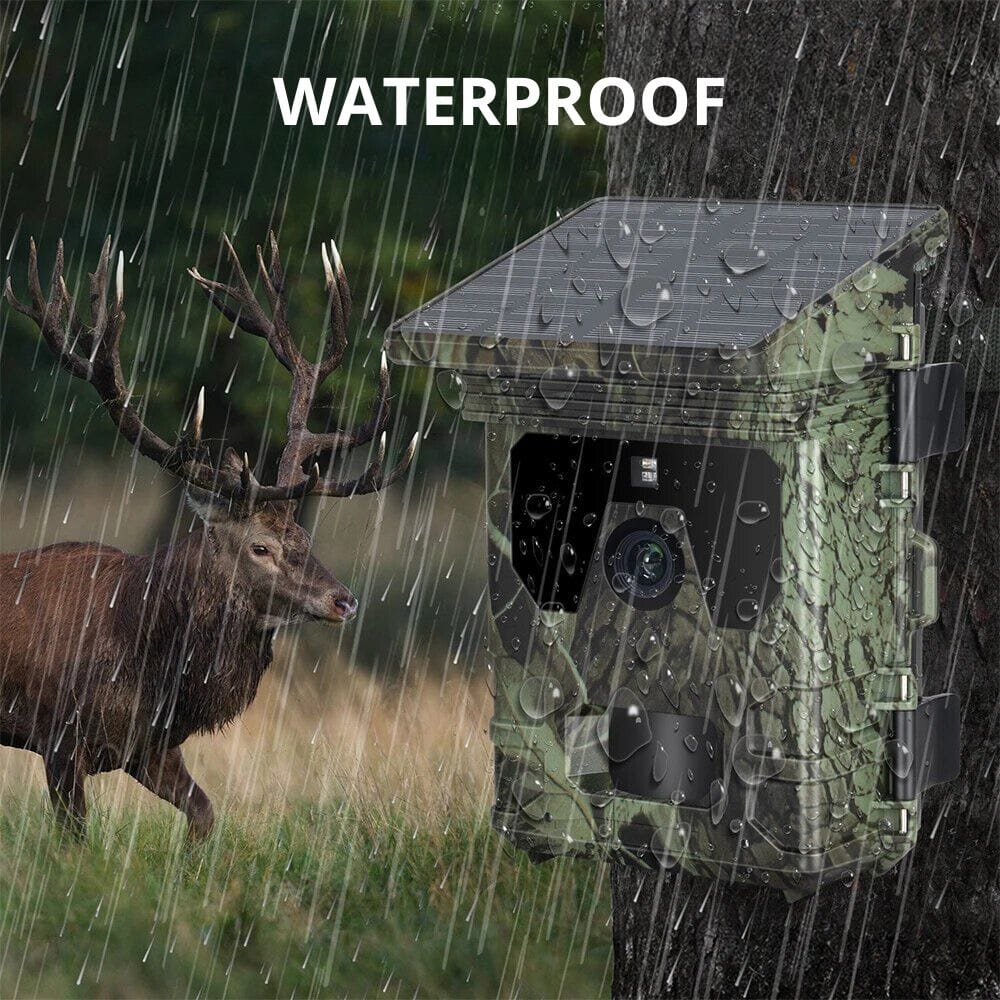High Tech France Caméra de chasse Solaire avec écran - Nature & Chasse®
