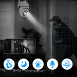 Caméra de surveillance extérieure sans fil Wifi - 5G - Vignette | High Tech France™